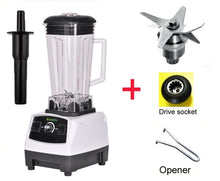 Load image into Gallery viewer, BPA Free 3HP 2200W Heavy Duty Commercial Grade Blender Mixer
