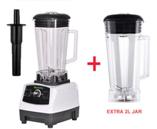 Load image into Gallery viewer, BPA Free 3HP 2200W Heavy Duty Commercial Grade Blender Mixer