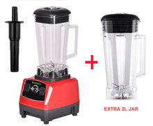 Load image into Gallery viewer, BPA Free 3HP 2200W Heavy Duty Commercial Grade Blender Mixer