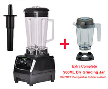 Load image into Gallery viewer, BPA Free 3HP 2200W Heavy Duty Commercial Grade Blender Mixer