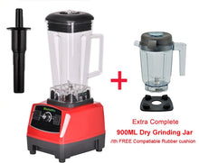 Load image into Gallery viewer, BPA Free 3HP 2200W Heavy Duty Commercial Grade Blender Mixer