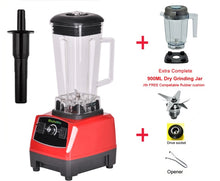 Load image into Gallery viewer, BPA Free 3HP 2200W Heavy Duty Commercial Grade Blender Mixer