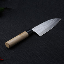 Load image into Gallery viewer, Laser Damascus Kitchen Set Knives