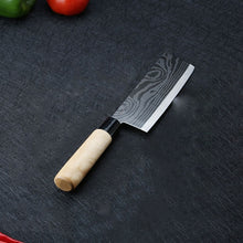 Load image into Gallery viewer, Laser Damascus Kitchen Set Knives