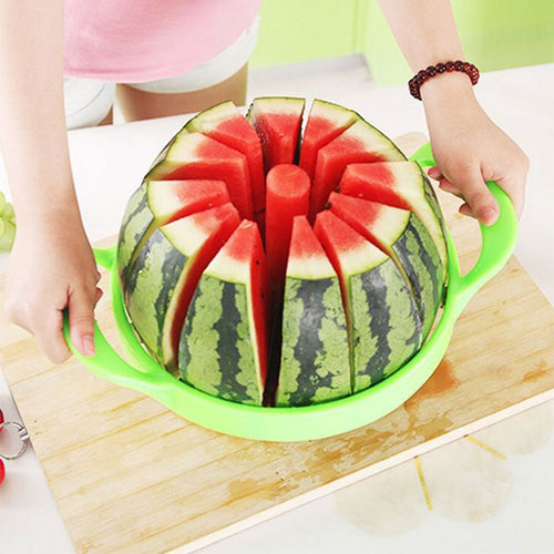 Kitchen gadgets 2019 Summer Stainless Steel Watermelon Sliced cutter knife